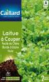 LAITUE A COUPER FEUILLE DE CHENE BLONDE A GRAINE NOIRE